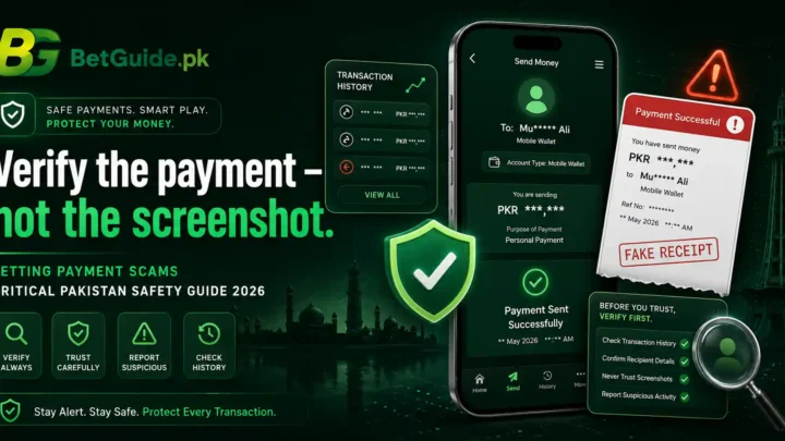 Betting payment scams safety guide for Pakistan